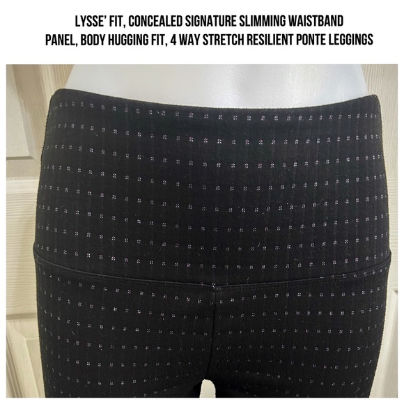 LYSSE’ New York Concealed Slimming High Waisted Ankle Fit Leggings, Size Medium - Picture 4 of 10